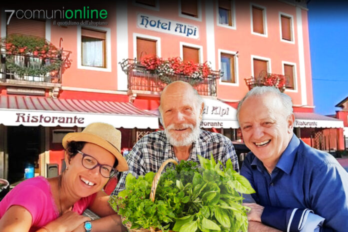 Cena Hotel Ristorante Alpi Foza - Lisa Antonio Cantele e Gianni Munari