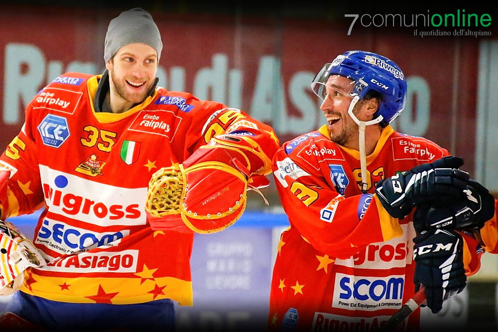 Asiago Hockey - Gianluca Vallini e Martin Castlunger