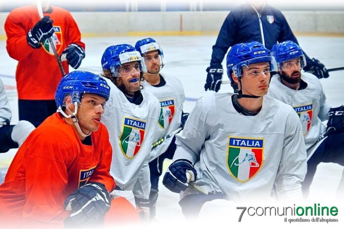 Hockey ghiaccio Italia raduno estivo 2023 Nazionale - Gios Segafredo Magnabosco