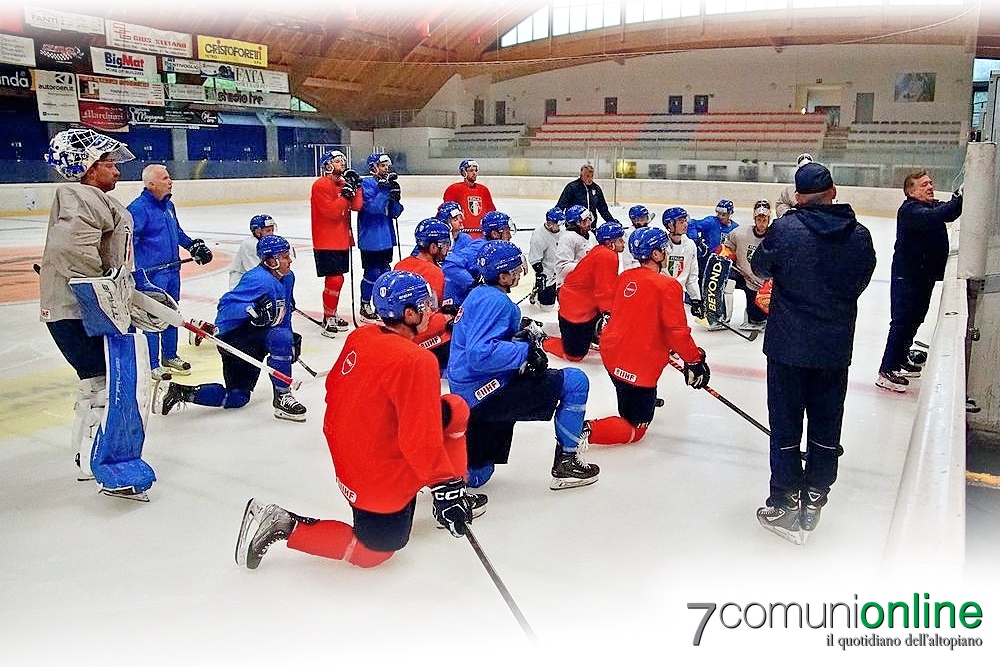 Hockey ghiaccio Italia raduno estivo 2023 Nazionale
