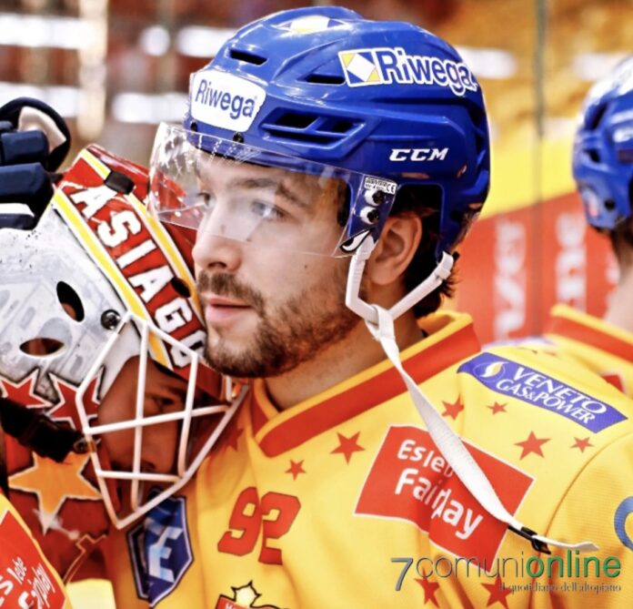 Asiago Hockey-Vorarlberg-Giordano Finoro-Justin Fazio