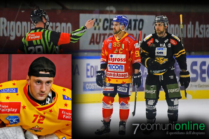 Asiago Hockey - Brunico - Marco Magnabosco e Stefano Bortoli