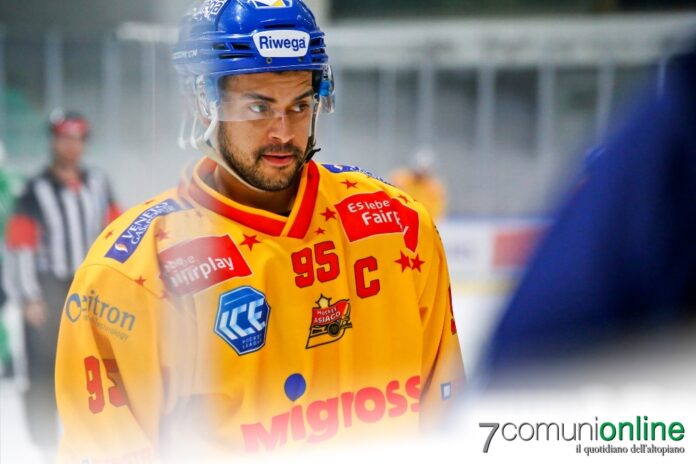 Asiago Hockey - Lubiana - sconfitta Marco Magnabosco