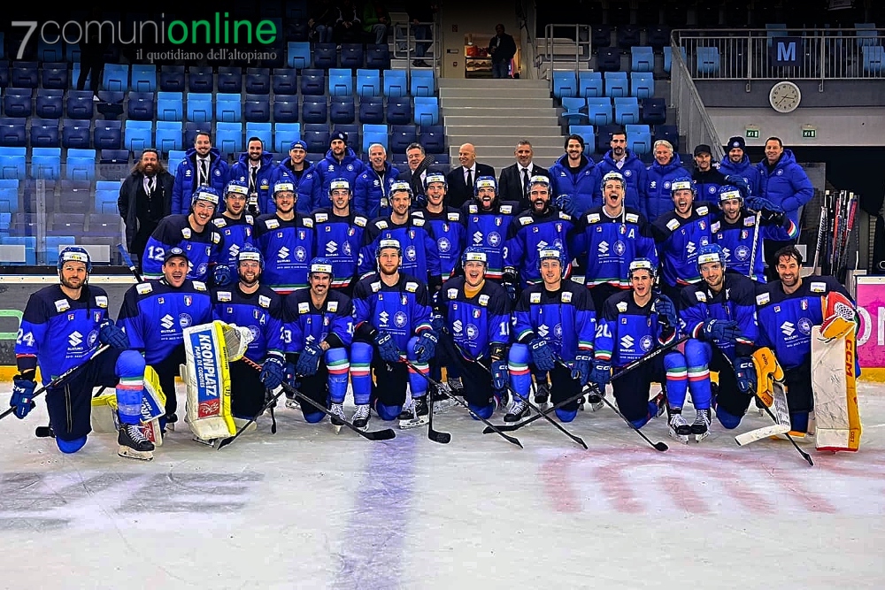Hockey ghiaccio - Tamas Sarkozy Memorial Tournament - vittoria Italia