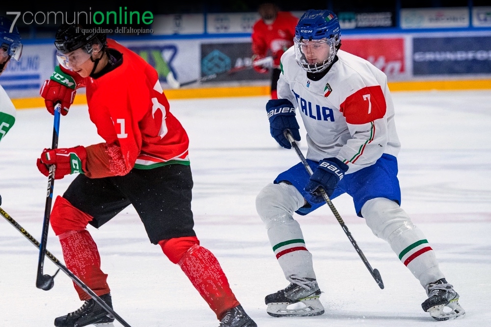 Hockey ghiaccio - nazionale under 20 Italia - Alessandro Segafredo