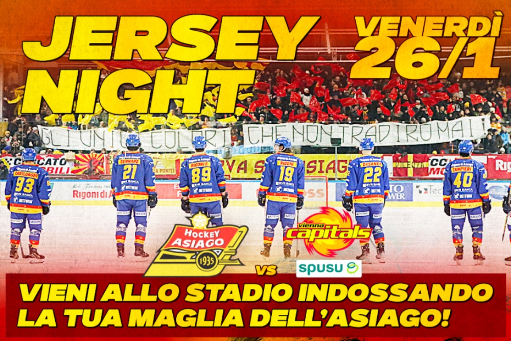 Asiago Hockey - Vienna - Jersey Night