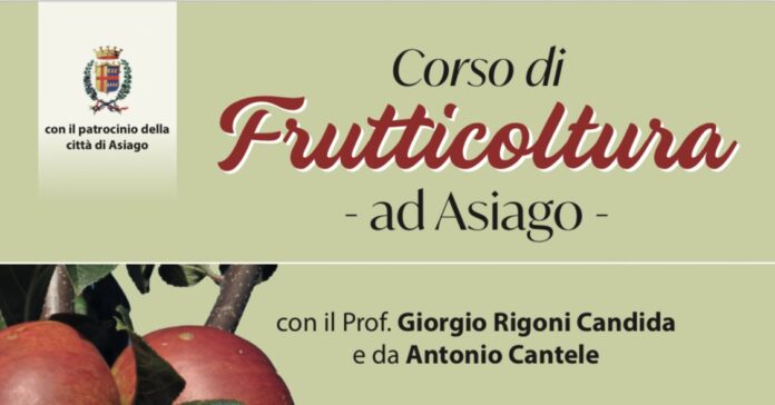 Corso frutticoltura Antonio Cantele e Giorgio Rigoni Candida