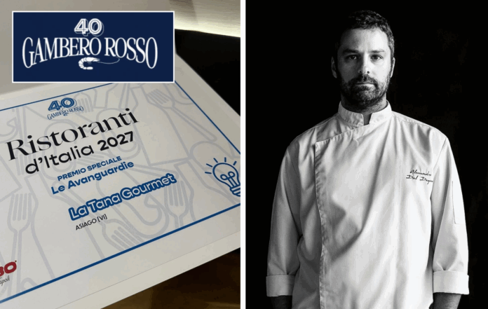 Guida Gambero Rosso 2027- la Tana Gourmet conquista il premio le Avanguardie, due forchette per il Lemelae e per Alessio Longhini